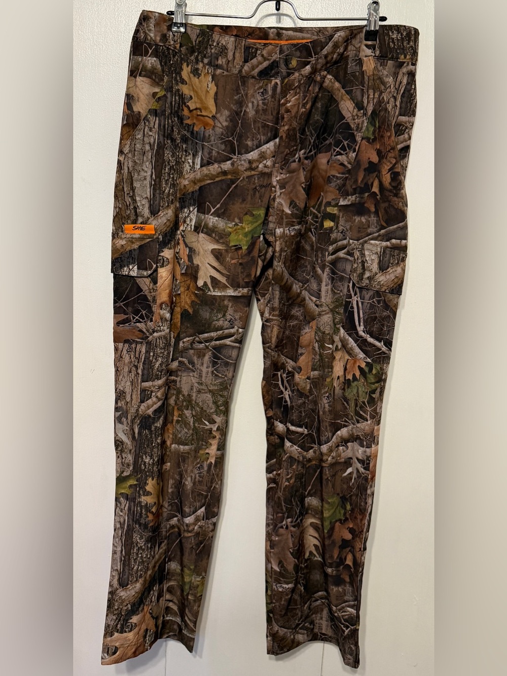 SHE Outdoor Camo Cargo Hunting Pants Mossy Oak Women’s Large